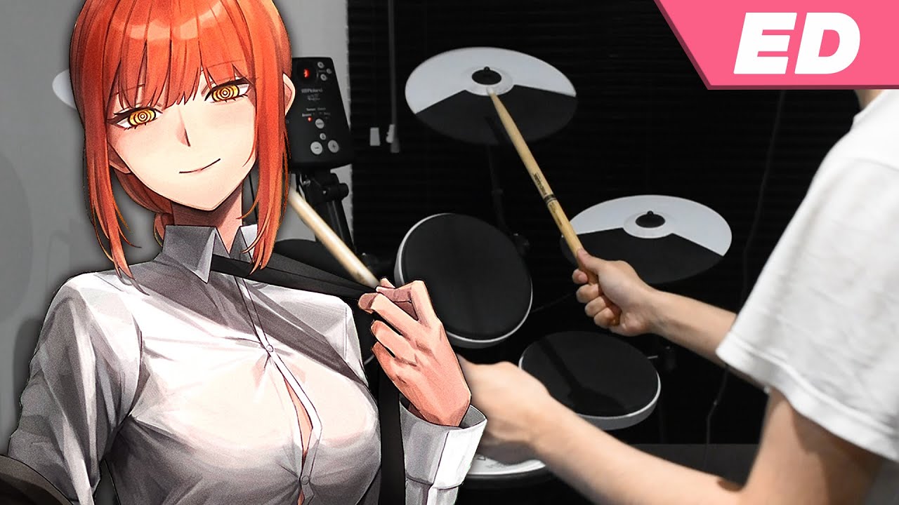 Chainsaw Man ED 2 【Zanki (残機)】by ZUTOMAYO Drum Cover YouTube