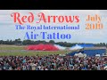 Red Arrows Final 2019 UK Display at RIAT 2019 with comms