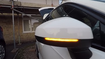 Audi A3 8V Dynamic Mirror Indicators Install