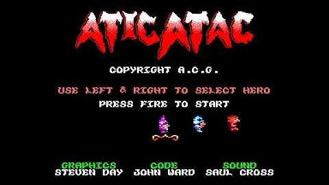 AMSTRAD CPC =+ ATIC ATAC