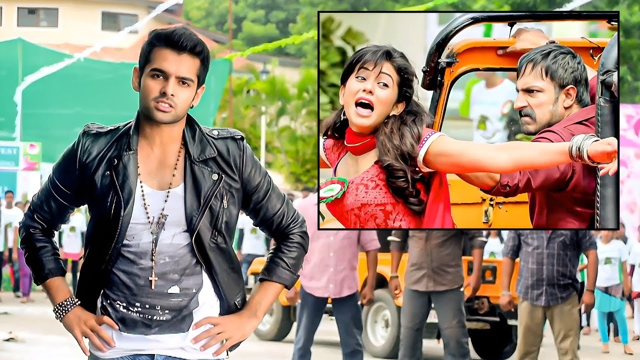देखिये कैसे जान की बाज़ी लगाकर RAM POTHINENI ने RAKUL PREET को बचाया | Action Scene