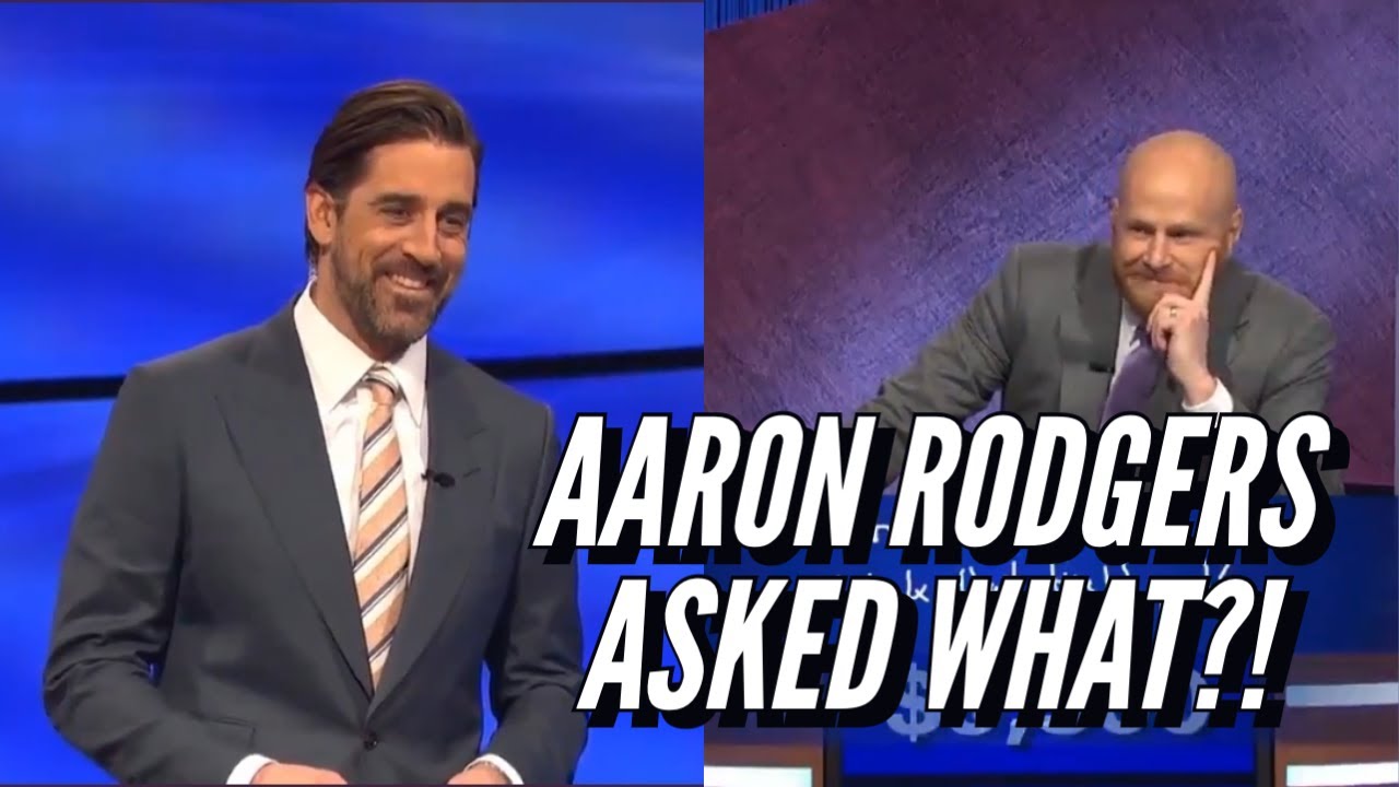 Aaron Rodgers Jeopardy Who wanted to kick that Field Goal? YouTube