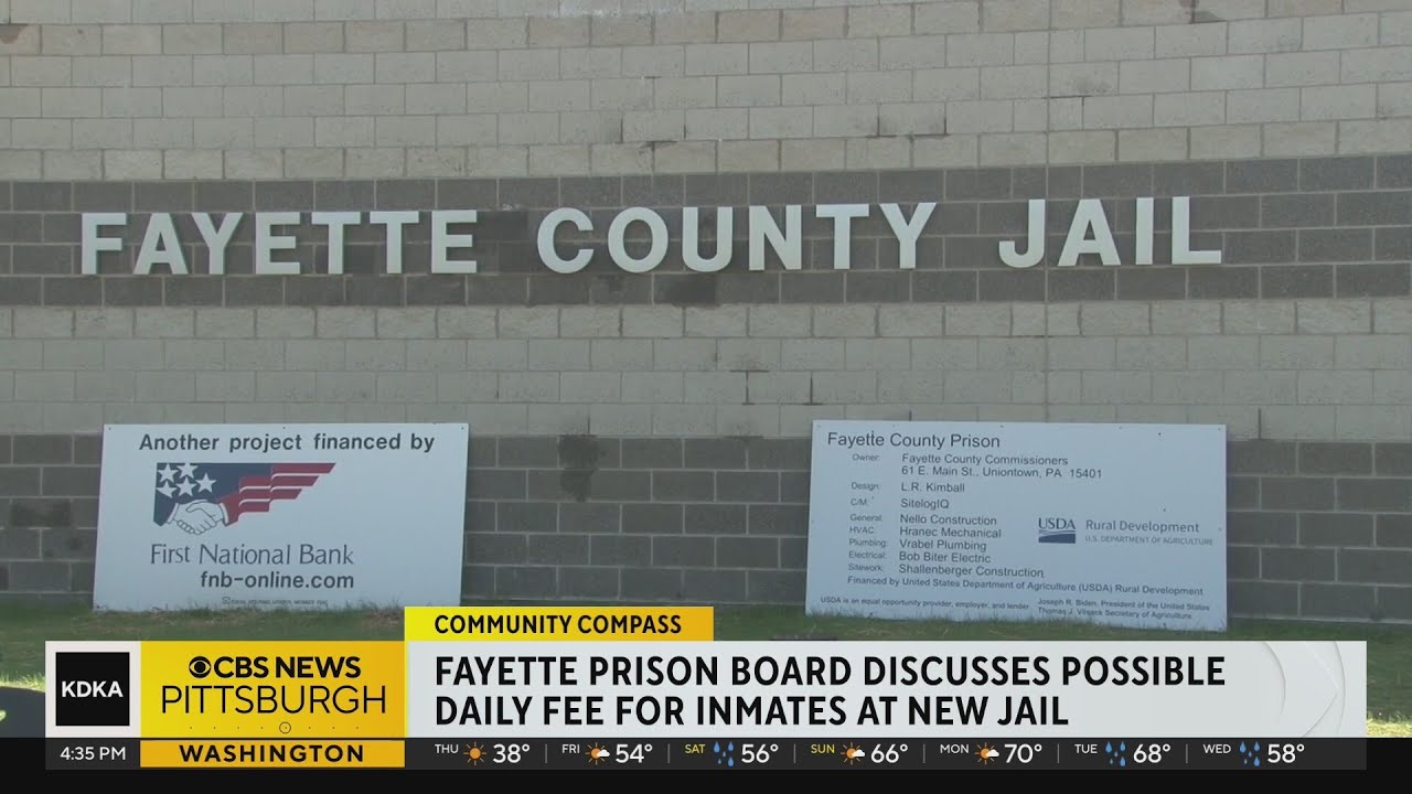 Community Compass Fayette Co. prison board discusses possible daily