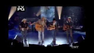 Alan Jackson ((With George, Dierks, & Brad)) -  'Country Boy'