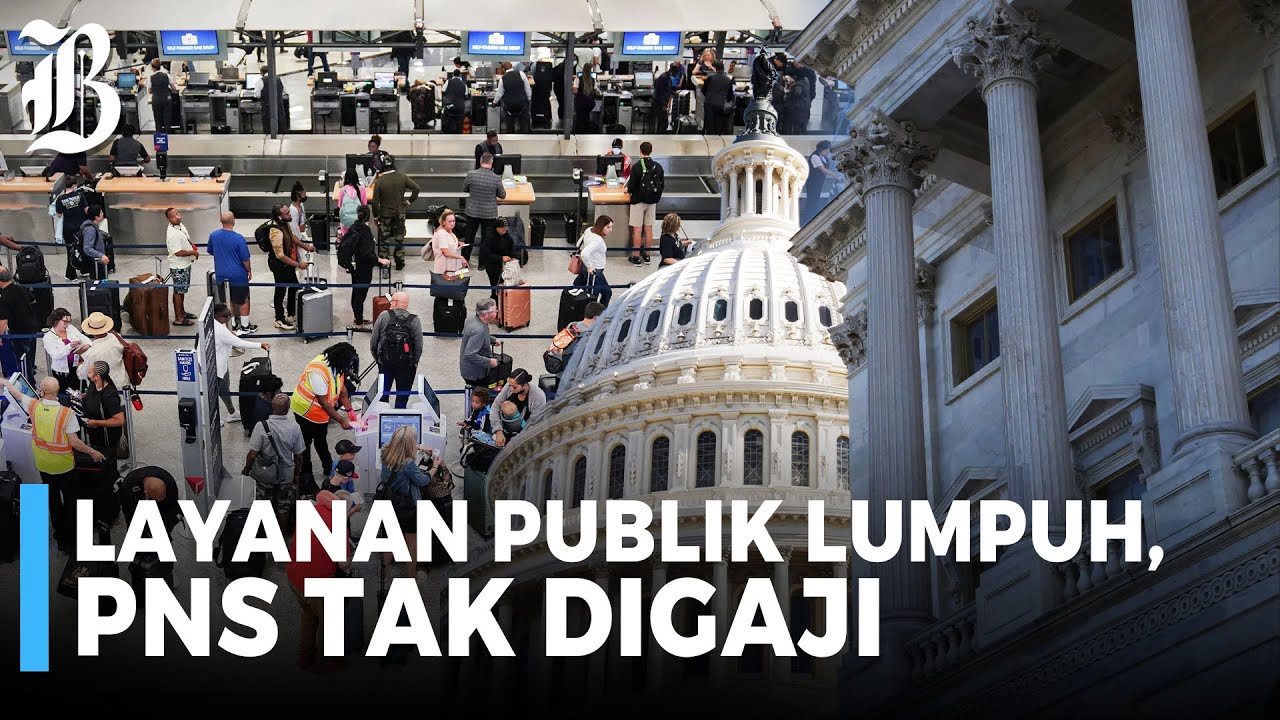 Pemerintah AS Shutdown, Ini Dampak-Dampaknya