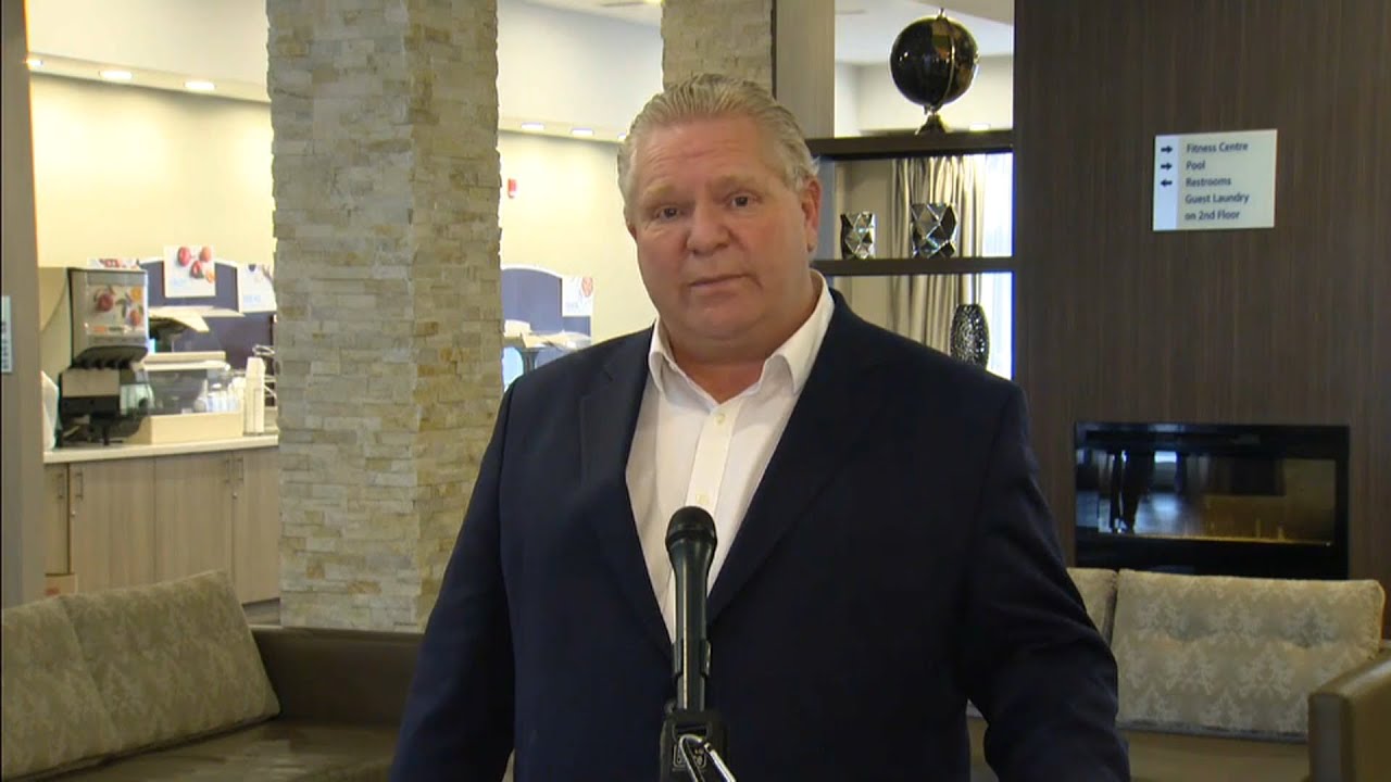 Ontario Premier Doug Ford comments on Pfizer COVID-19 vaccine shortage – January 21, 2021