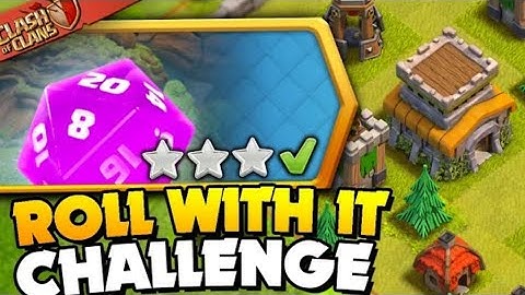 Easily 3 Star Just Roll With It Challenge (Clash of Clans)