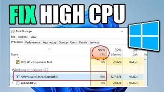 How to Fix Antimalware Service Executable High CPU & Memory Usage on Windows 11
