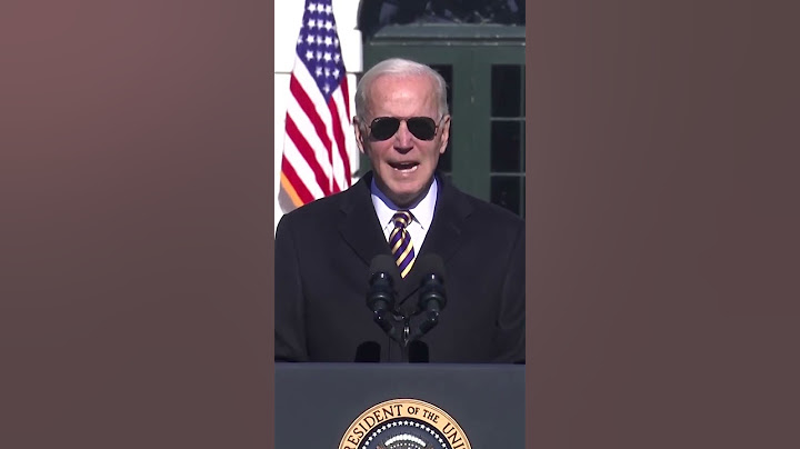 Biden jokes about the ‘red wave’
