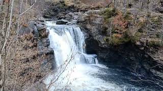 BASE JUMPING THE FALLS OF FALLOCH LOCH LOMMOMD SCOTLAND!