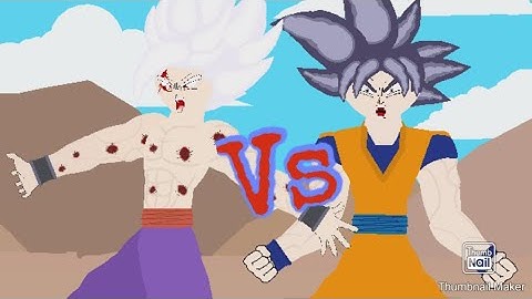 Who would win, Ultimate Gohan vs Complete UltraInstinct #sticknodes#dragonballsuper #pivotanimation