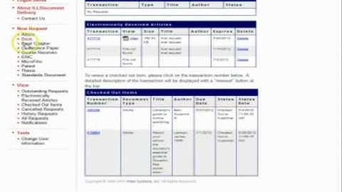 How to make an Interlibrary loan request