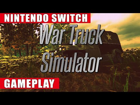 War Truck Simulator Nintendo Switch Gameplay