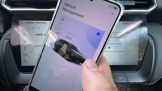 MG ZS - كيفية التحقق من رقم الهيكل (VIN) عبر تطبيق iSmart screenshot 2