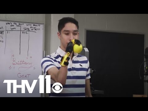Teen's life changed after students create prosthetic hand