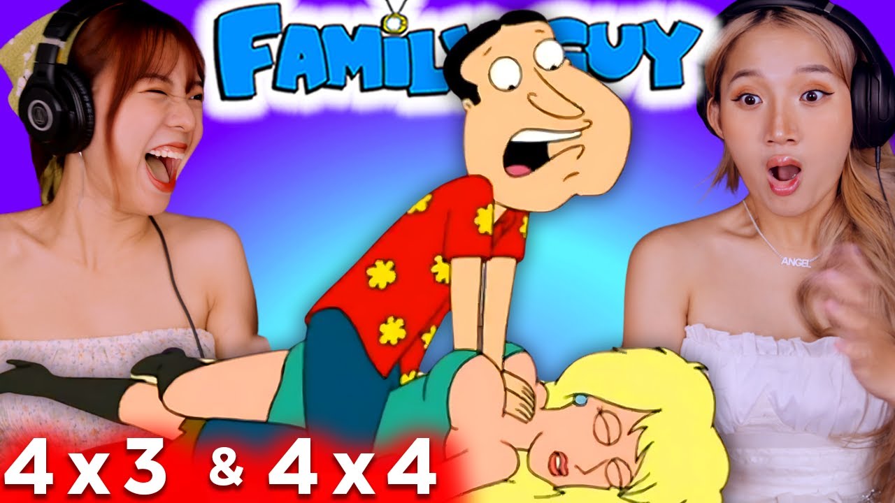 Asian Girls React | Family Guy Season 4 | Ep 3 & 4 (Family Guy Reaction)