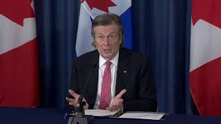 10am EDT: Toronto Mayor John Tory, health officials update COVID-19 measures