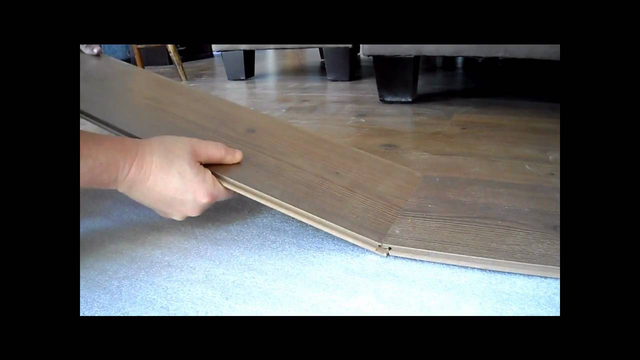 How 2 Install Laminate Flooring.wmv - YouTube