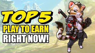 Top 5 Play To Earn Games By Social Score!