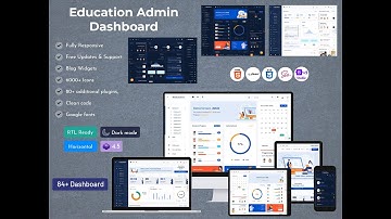 EduAdmin - Education LMS Dashboard With WebApp Templates
