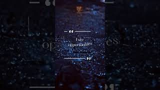 I See Opportunities Where Others See Obstacles.