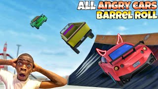 All angry cars barrel roll 🤯||Part 1||Extreme car driving simulator🔥||