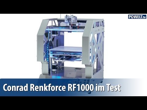 3D-Drucker für Fortgeschrittene: Conrad Renkforce RF1000 im PC-WELT-Test | deutsch / german