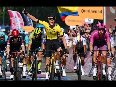 Cycling - Giro d'Italia 2024 - Olav Kooij wins a crazy Stage 9, Narvaez crucified by Tadej Pogacar !