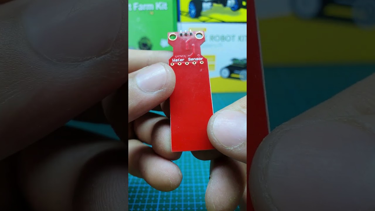 Arduino Water Level Sensor Demo 💧⚡  #robotics #arduino #arduinoproject #maker #diy #stem