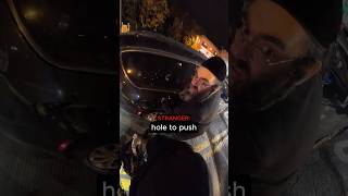 Biker SAVES Man Out Of Gas 😳 @surron_sefi