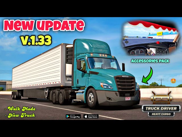 Truck Driver Heavy Cargo New Update, Walk Mode Feature