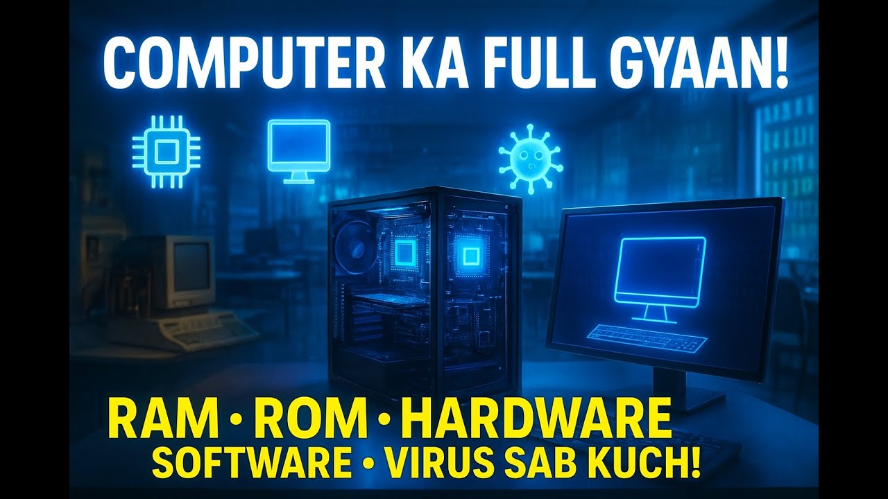 कंप्यूटर क्या है?| RAM, ROM, Hardware, Software, Virus & Generations I ...