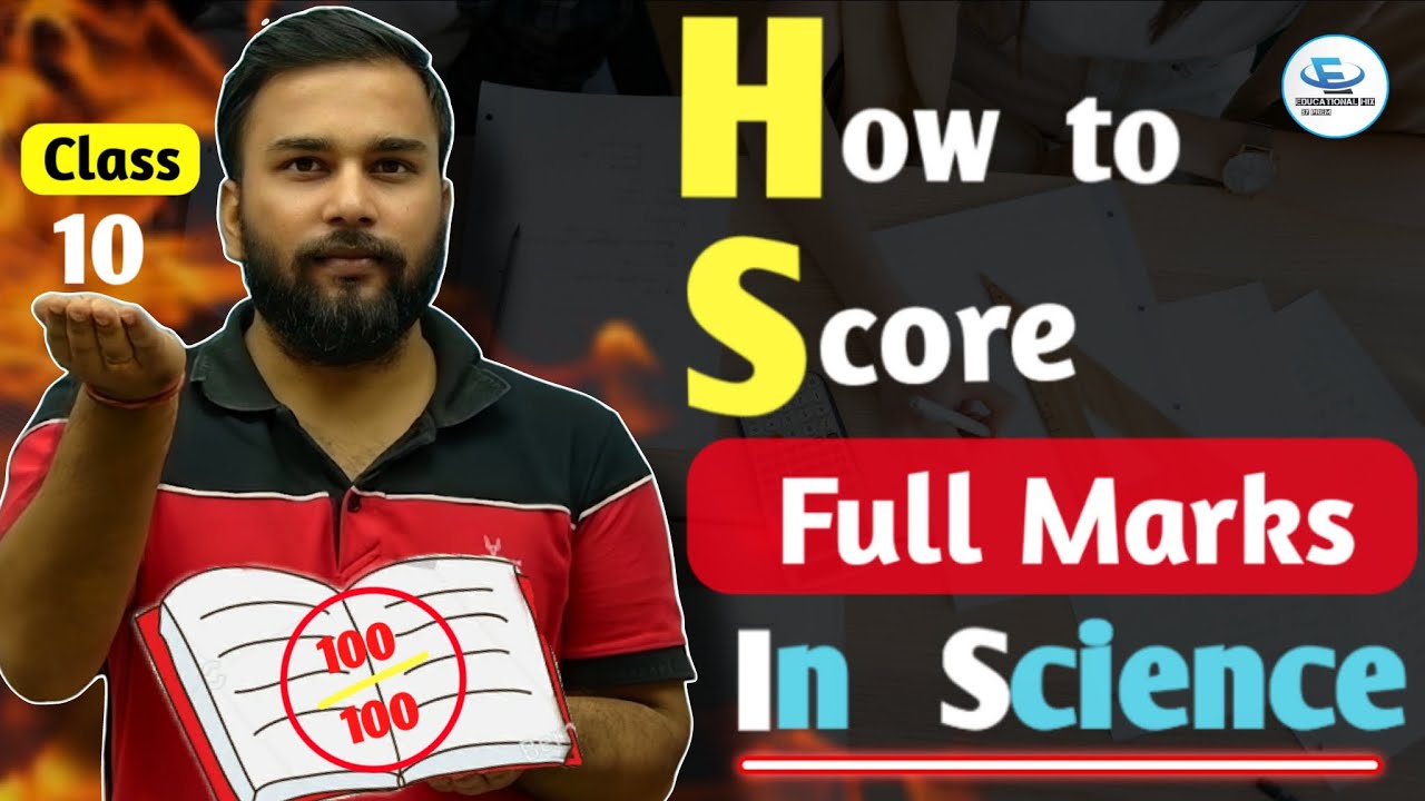 Tips and Tricks to Score full marks in science | Class 10th Board Exams ...