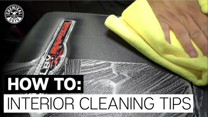 Chemical guys interior car cleaner review. #carcleaning #cleantok