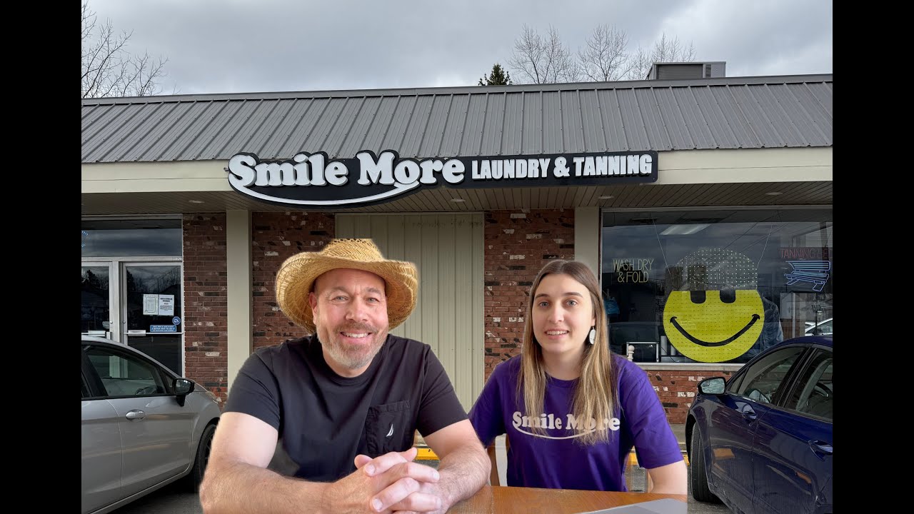 BEHIND THE SCENES @ Smile More Laundry & Tan - YouTube