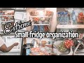 Small refrigerator organization ideas  || Small Fridge Organization Ideas || Extreme Fridge Cleaning