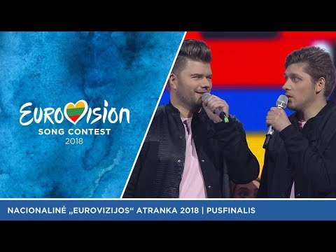 „Twosome“ - „Hello“ (liet. „Labas“)  - Eurovizijos pusfinalis