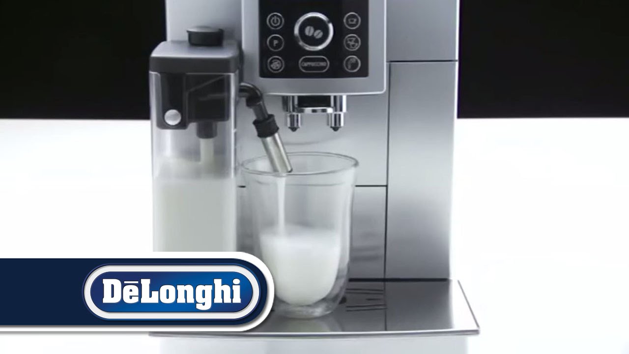 Making Frothed Milk - ECAM 23450 - YouTube