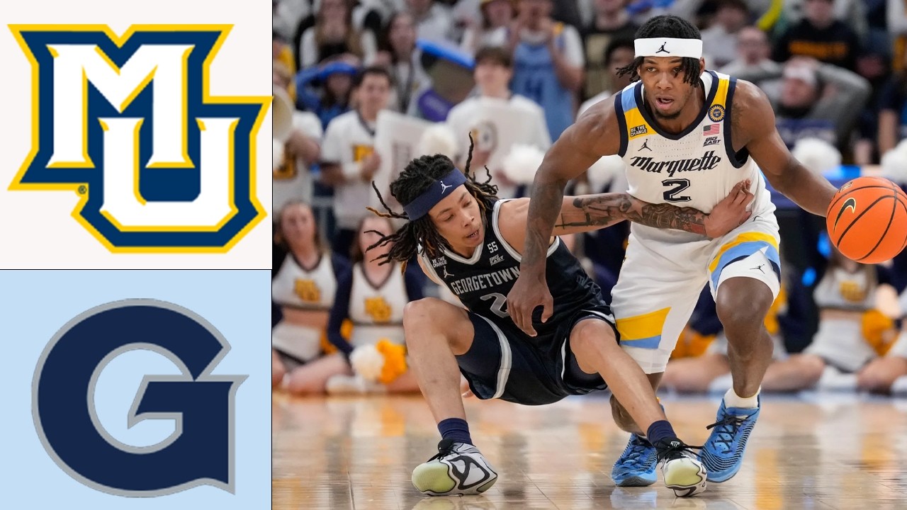 Marquette vs Georgetown | FULL Game Highlights | Feb 24,2026 | Men's College Basketball