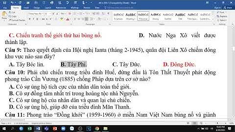 Điểm giống nhau trong nguyên nhân thắng lợi của cuộc kháng chiến chống ngoại xâm thế kỉ 10 đến 15