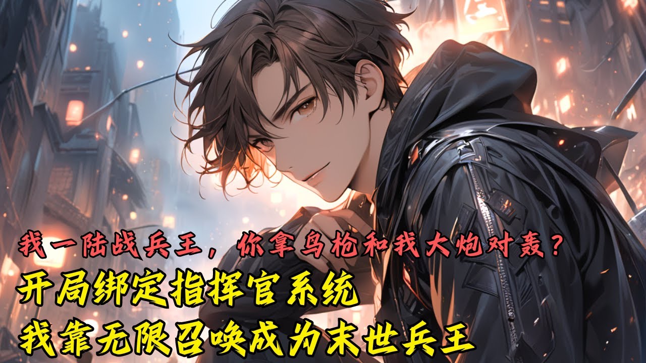 《开局绑定指挥官系统，我靠无限召唤成为末世兵王》 末世釜山行重现眼前，你却意外觉醒了指挥官系统，靠着击杀丧尸无限兑换精锐部队，重型火力部署超级兵工厂，成为丧尸末世中的草头兵王。EP1#爽文 #小说