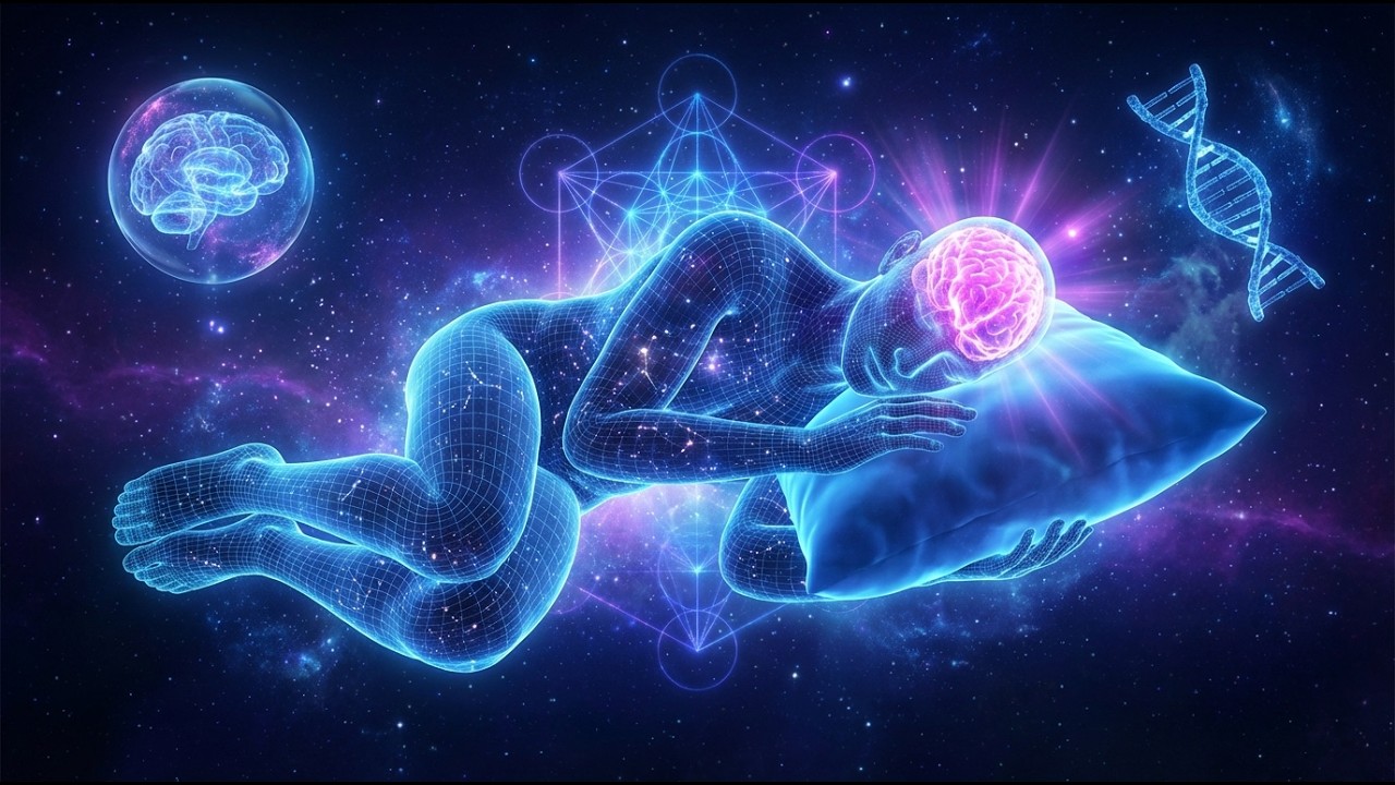 432Hz + 963Hz + 528Hz + 741Hz + 852Hz | Alpha Wave - The Deepest Healing : Whole Body Regeneration