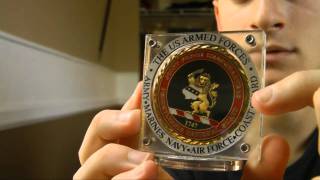Challenge Coin Display Case! (Gaus-USA Promo)