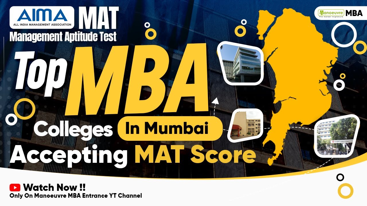 MBA Top Colleges In Mumbai Accepting MAT Score matexam mbacolleges