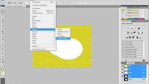 Photoshop Tutorial: Using Alpha Layers as Texture Channels for Lighting Effects