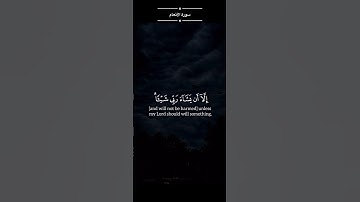 سورة ٱلْأَنْعَامْ ~ ياسرالدوسري