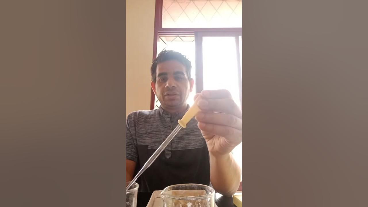 How to Use Dropper in Laboratory to transfer Liquid during test YouTube