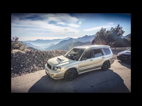 Caught on Dashcam - Car Crash and Flip Off the Side of a Mountain - Angeles Crest Highway