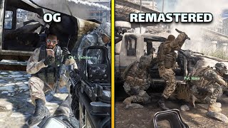 Tiny Changes & Cool Details in MW2 OG vs REMASTERED | Team Player Mission | PART 1