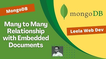 21. Implement Many to Many Relationship with Embedded Documents - MongoDB